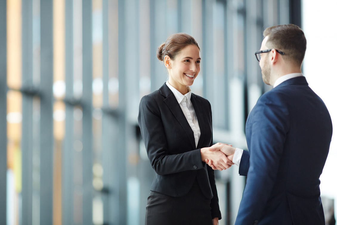 Handshaking with partner